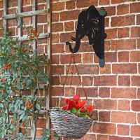 Elephant Trunk Hanging Basket Bracket in Situ 