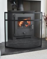 "Elton" Classic Curved Fire Guard