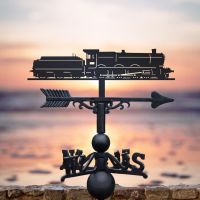 English Hall Class Steam Train Weathervane