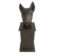 English Pit Bull Dog Treat Jar