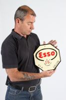 esso petrol badge