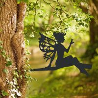 Sitting Fairy Tree Spike in the Forest