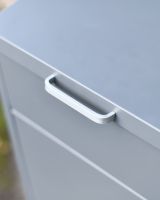 Felton contemporary grey parcel box handle