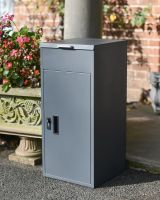 Felton contemporary Grey parcel box