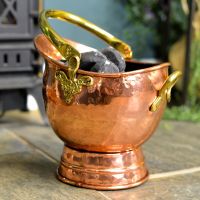"Windsor" Coal Bucket in Situ by the Fire Place