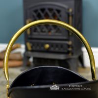 Carry Handle on the Top of the Coal Bucket