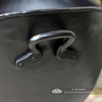 Carry Handles on the Back of the Coal Bucket