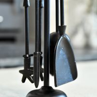 Close up of companion set tools 