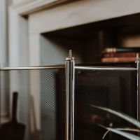 Close up of Steel Finials 