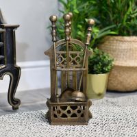 Traditional Companion Set Finished In Antique Bronze