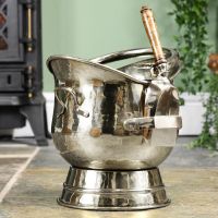 Bright Chrome Contessa Coal Bucket