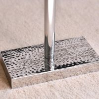 Close up of Hammered design on Companion Set 
