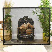 Extra Large Fire Screen in living room