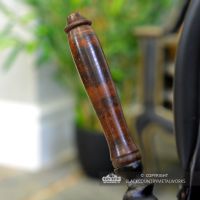 Wooden Handle on the Shovel