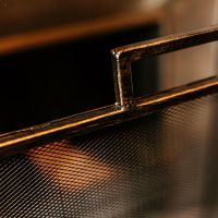 Close up of Brushed Gold Finish 