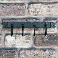 Front View of the Wall mounted Tool Rack