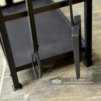 Close-up of the Tools on the Log Basket
