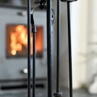 Close up of Companion Set Tool Handles 