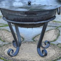 60cm Kadai Bowl, Stand and Lid 