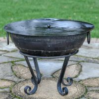 70cm Kadai Bowl Lid with Stand 