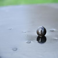 Close up of ball handle 