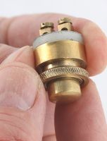 Woodhurst Georgian Style Brass Bell Push