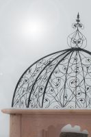 "Buddha"s Seat" Stone Garden Temple Gazebo