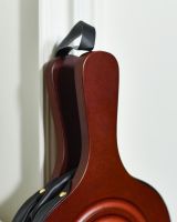 Traditional Rounded Wooden & PU Leather Fire Bellows Handle