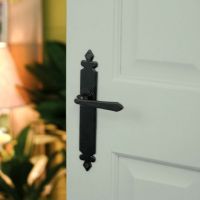 Tudor Design Lever Handle On Door
