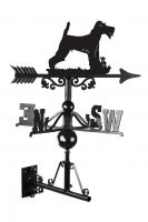 Fox Terrier Dog Weathervane 