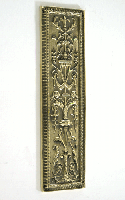 Royal style brass finger plate