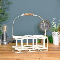 Cream Wine Holder