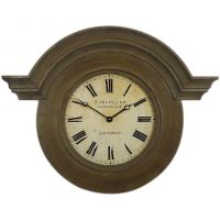 French Style Weathered Wooden Wall CLock
