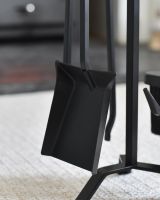 Close up of tools in fireside companion set