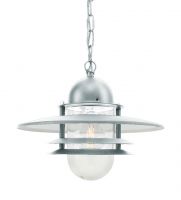 "Chesil" Galvanised Modern Hanging Light