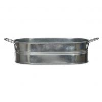 Trough Planter in a Galvanised Steel 