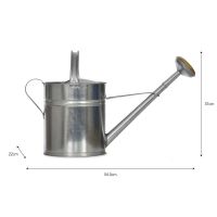 Galvanised Traditional Watering Can Dimensions