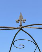 Close up of ornate close up top of gazebo