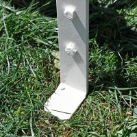Cream Wrought Iron Garden Bench Feet