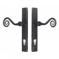 Pair Of Black Monkey Tail Lever Handles
