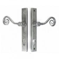 Pair Of Left Handed Monkey Tail Door Handles