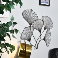 View From the Side of the "Ginkgo leaves" Wall Art