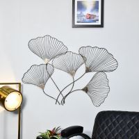 "Ginkgo leaves" Wall Art in a Bronze Finish