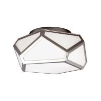 "Alkhambank" Geometric Flush Wall Light 