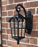 Traditional "Giovanna" Top Fix Outdoor Wall Lantern 