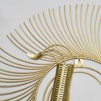 Close-up of the Gold Finish on the Wall Art