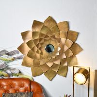 Golden Flower Mirror in Situ