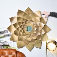 Golden Flower Mirror to Scale