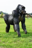 “Sir Greythwaite” Eastern Lowland Gorilla Garden Sculpture