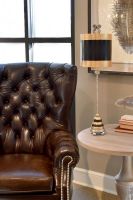 Tiberius Aged Silver, Black & Gold Table Lamp 
